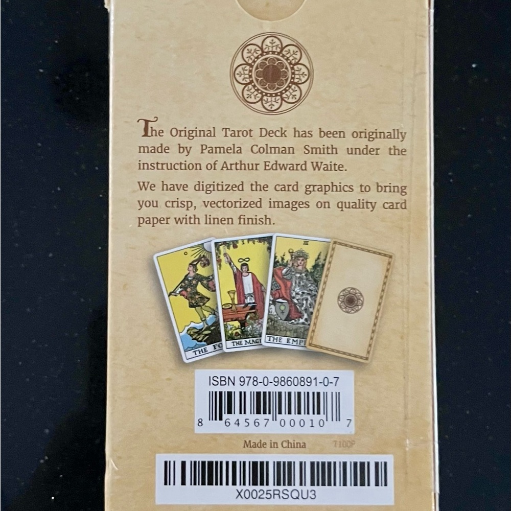 Tarot Deck Starter Pack Deck, book, card holder - Picture 5 of 9